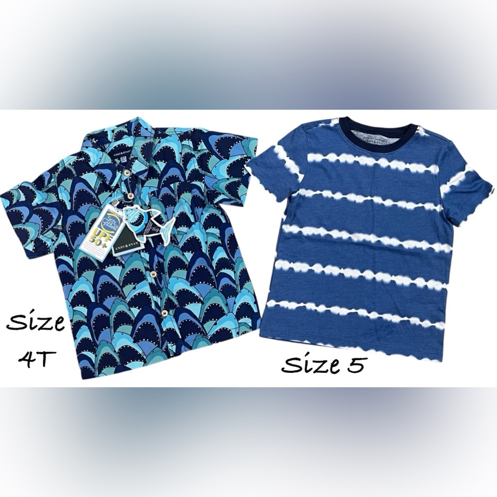 Andy & Evan Boys Button Down & Tee Bundle
